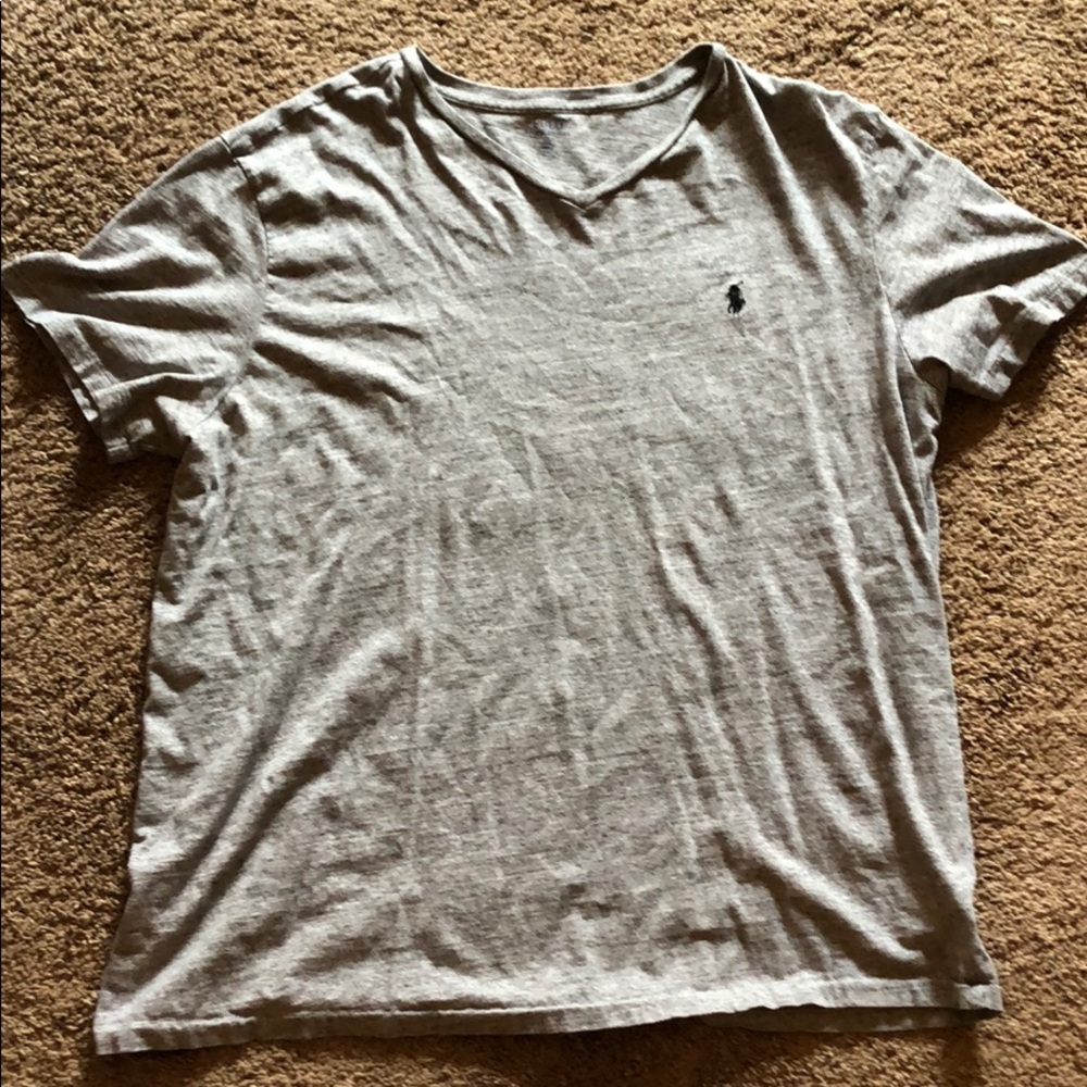 Polo V-Neck Short Sleeve Shirt